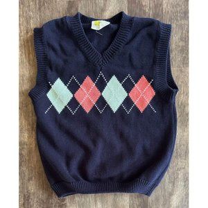 Boys 5T Crazy 8 Argyle Vest